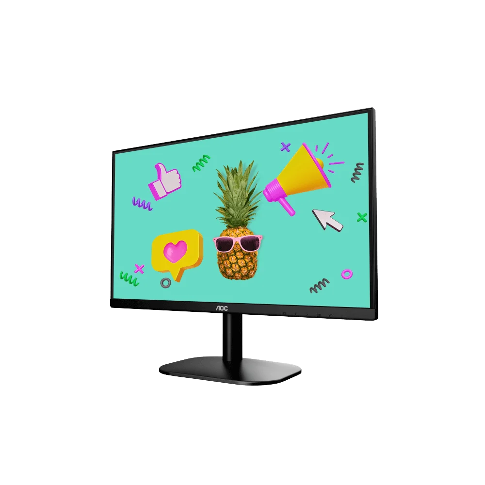 MÀN HÌNH AOC 24B2XHM/74 (23.8INCH/FHD/VA/75HZ/6MS/250NITS/HDMI+VGA)