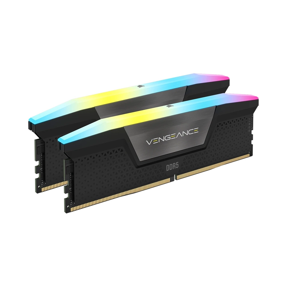 Ram PC Corsair Vengeance RGB 32GB 6000MHz DDR5 (2x16GB) - Black