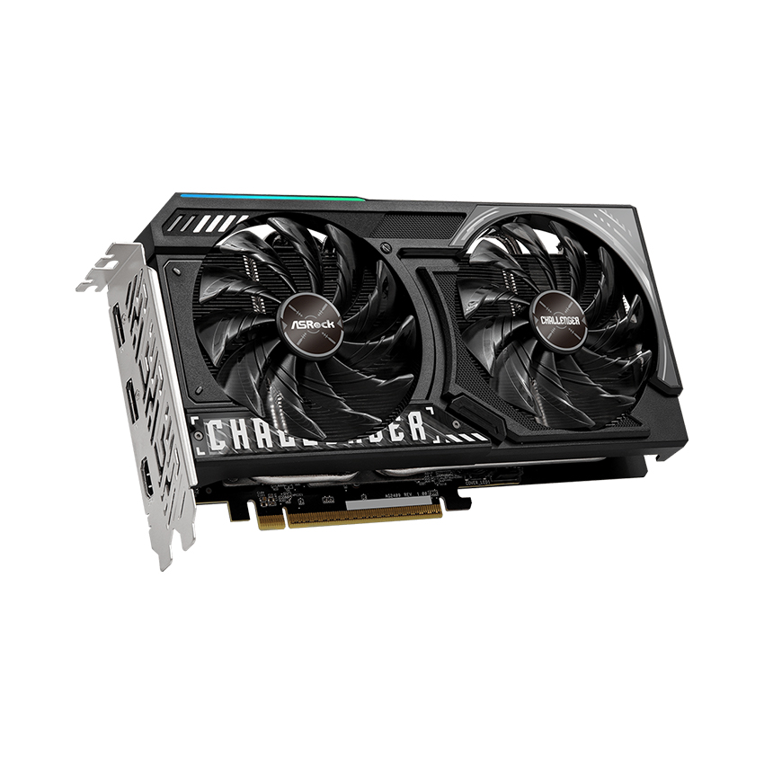 Card Màn hình ASRock AMD Radeon RX 9060 XT Challenger 8GB OC (RX9060XT CL 8GO)