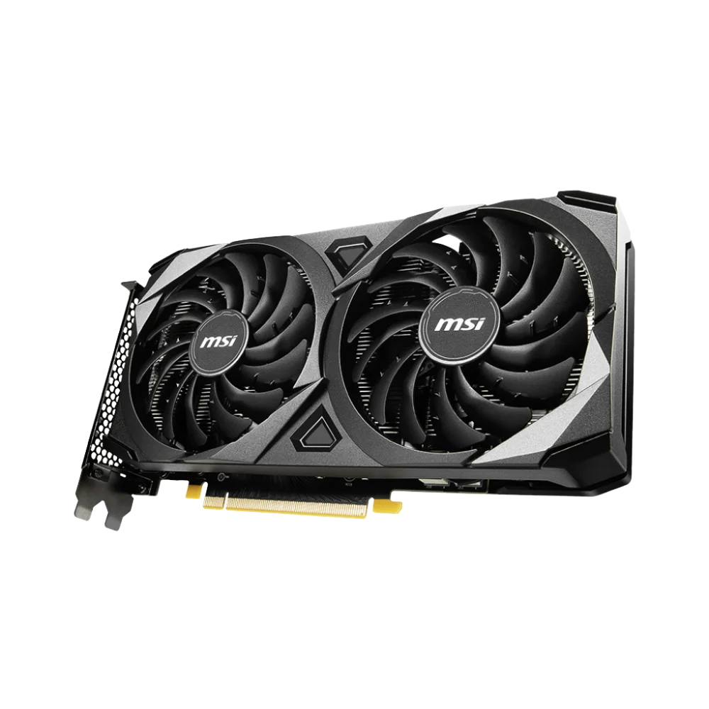 Cạc màn hình MSI RTX 3060 VENTUS 2X 12G OC (12GB GDDR6, 192-BIT, HDMI +DP, 1X8-PIN)
