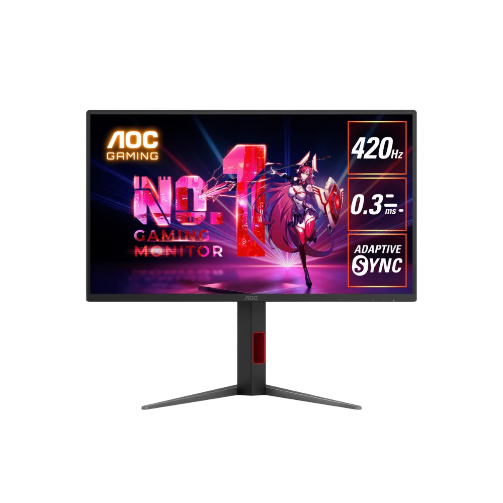Màn hình AOC 25G4K (24.5&quot;W FHD 400Hz/420Hz OC 0.3ms MPRT, Fast IPS,HDR400)