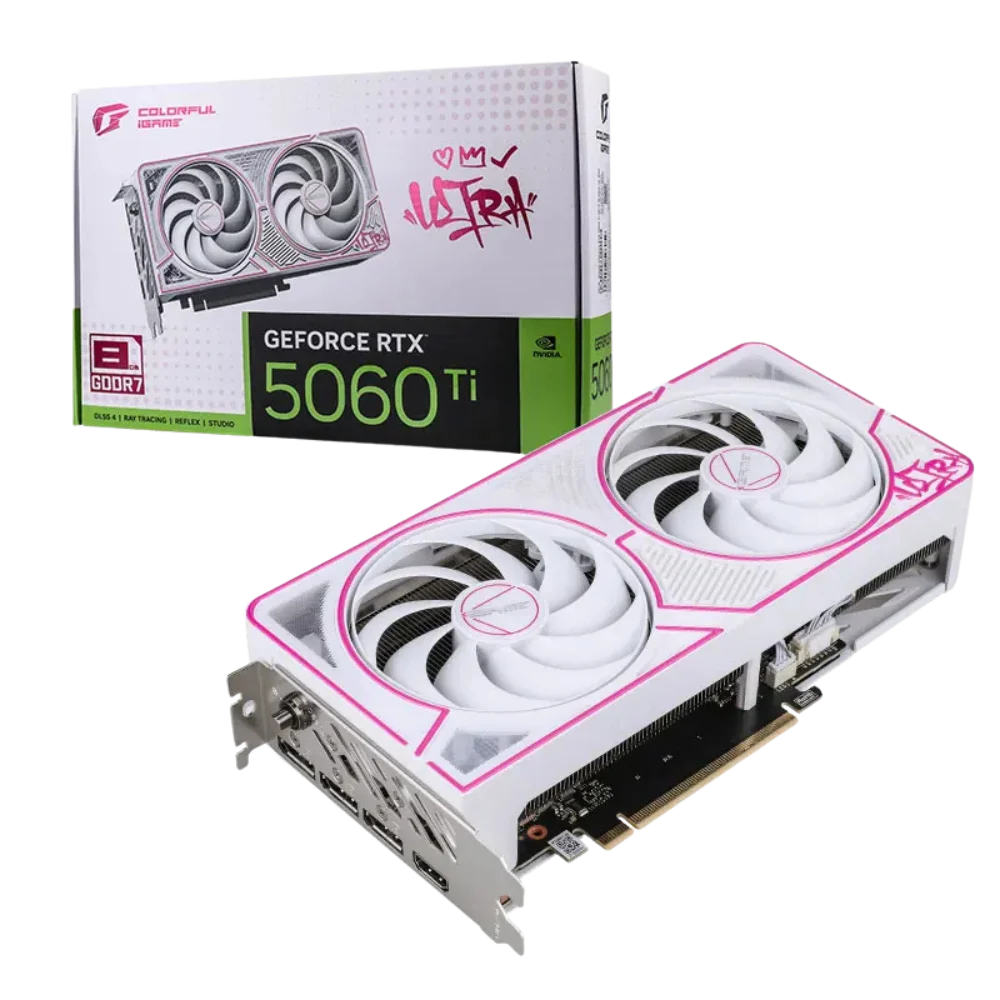 Card đồ họa Colorful iGame RTX 5060 Ti Ultra W DUO OC 8GB-V