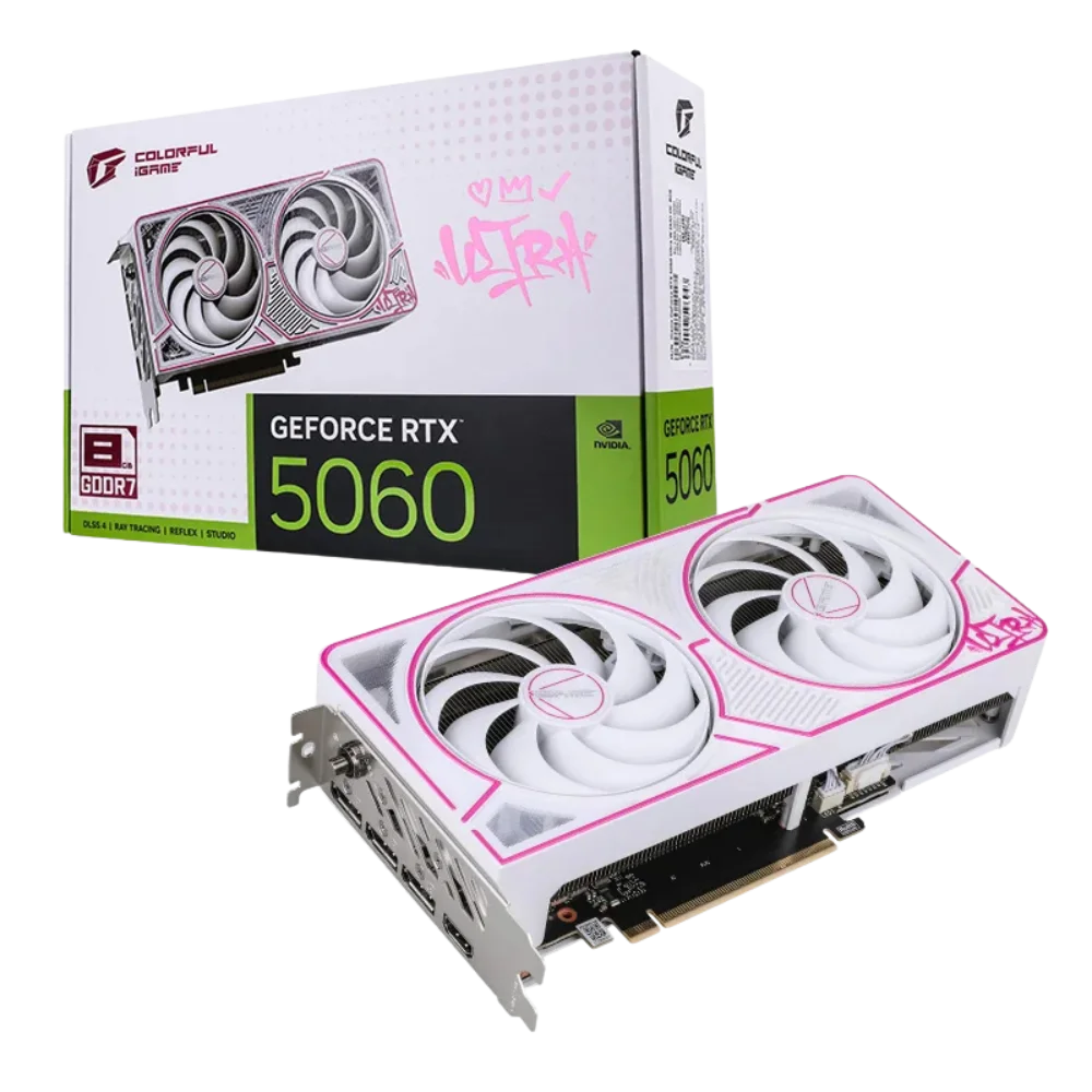 Card màn hình Colorful iGame RTX 5060 Ultra W DUO OC 8GB-V