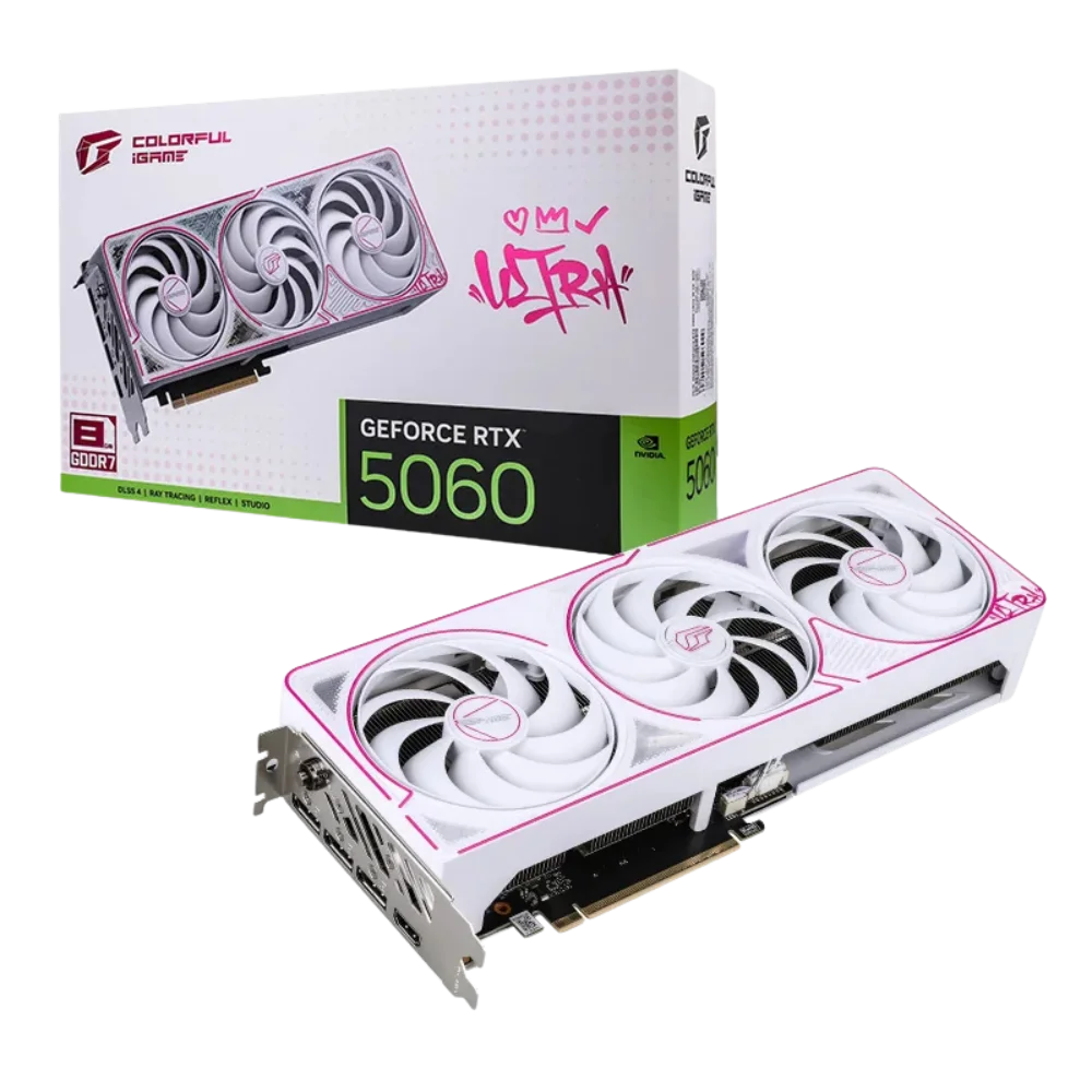 Card đồ họa Colorful iGame RTX 5060 Ultra W OC 8GB-V