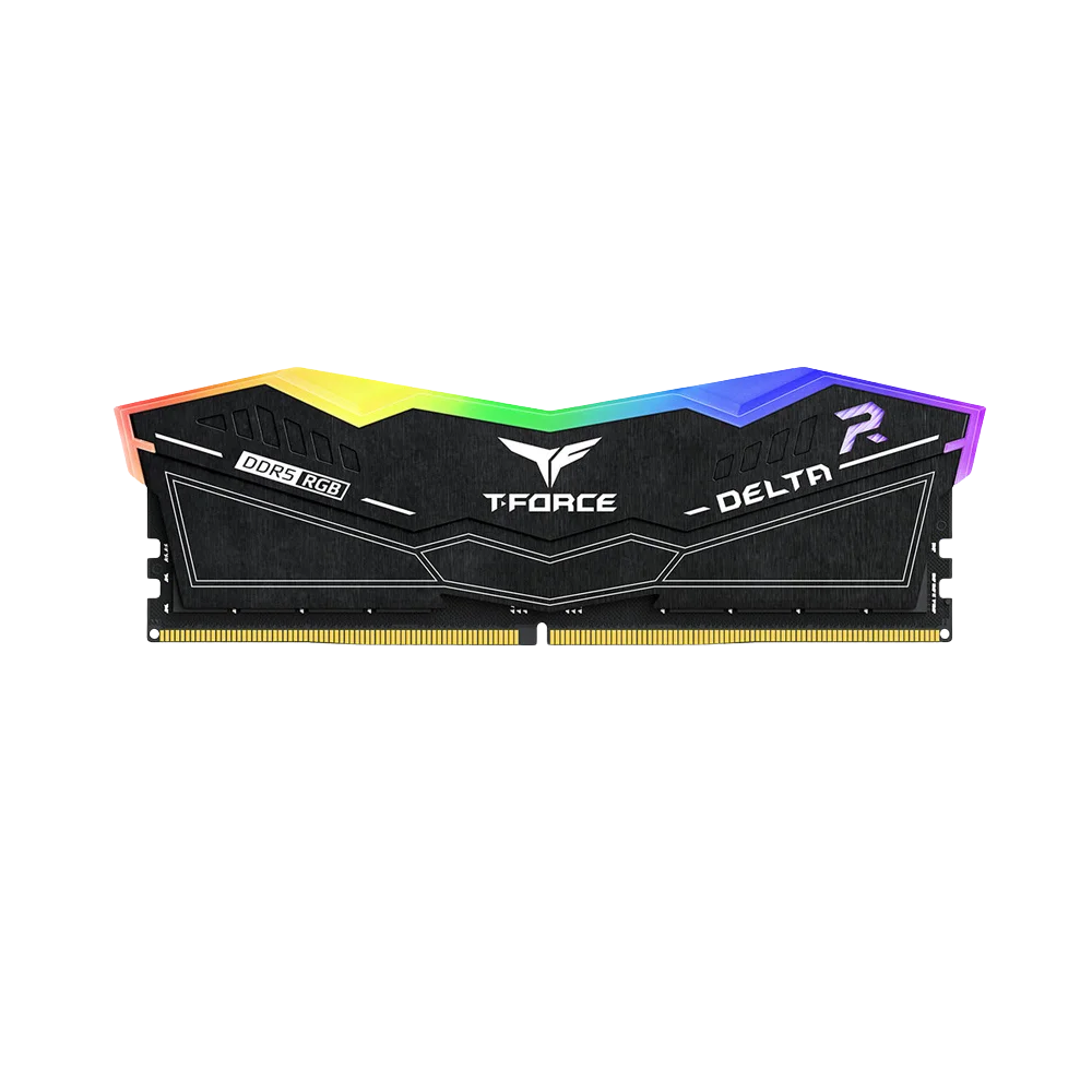 Ram PC Team Group T-Force Delta RGB 16GB DDR5 6000MHz Black