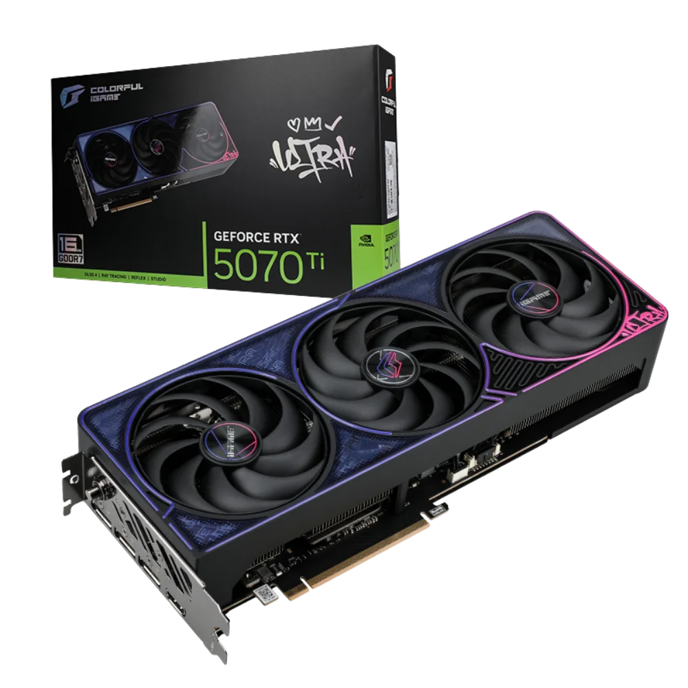 Card đồ họa Colorful iGame RTX 5070 Ti ULTRA OC 16GB-V