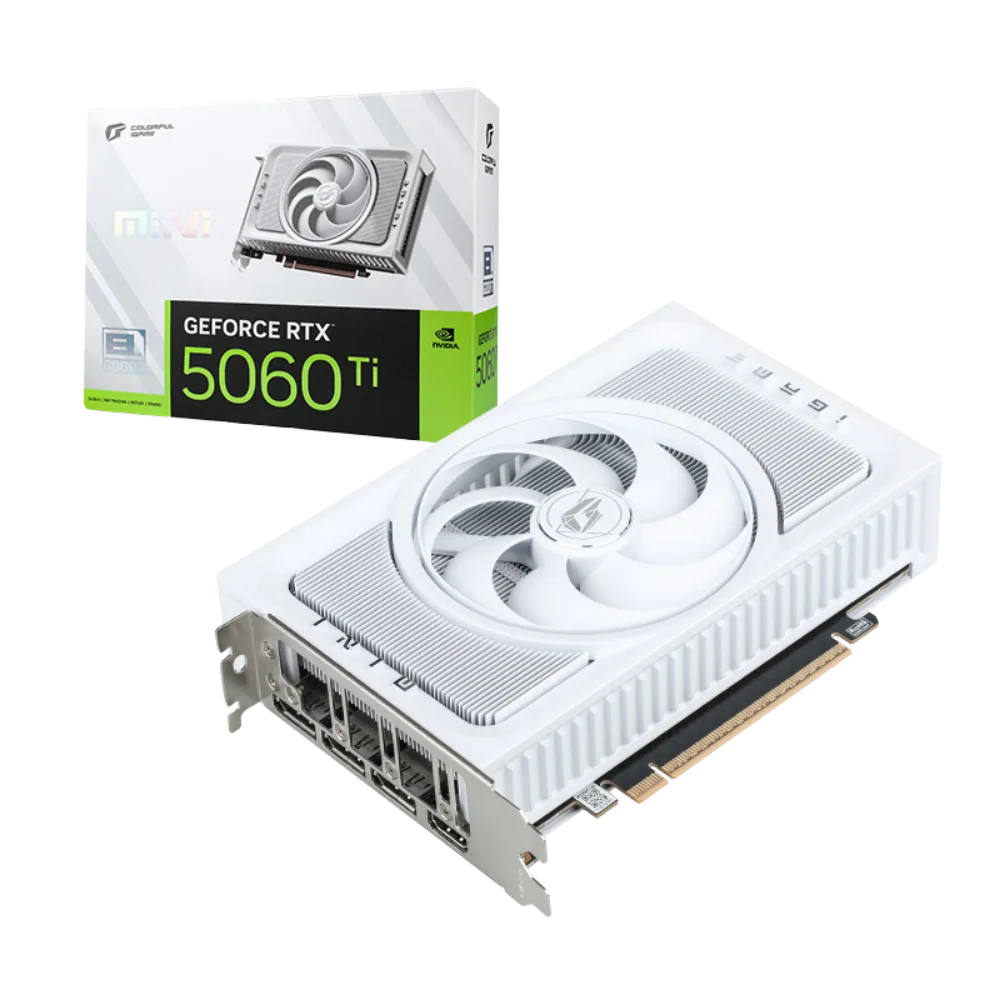 Card màn hình Colorful GeForce RTX 5060 Ti MINI OC W 8GB-V