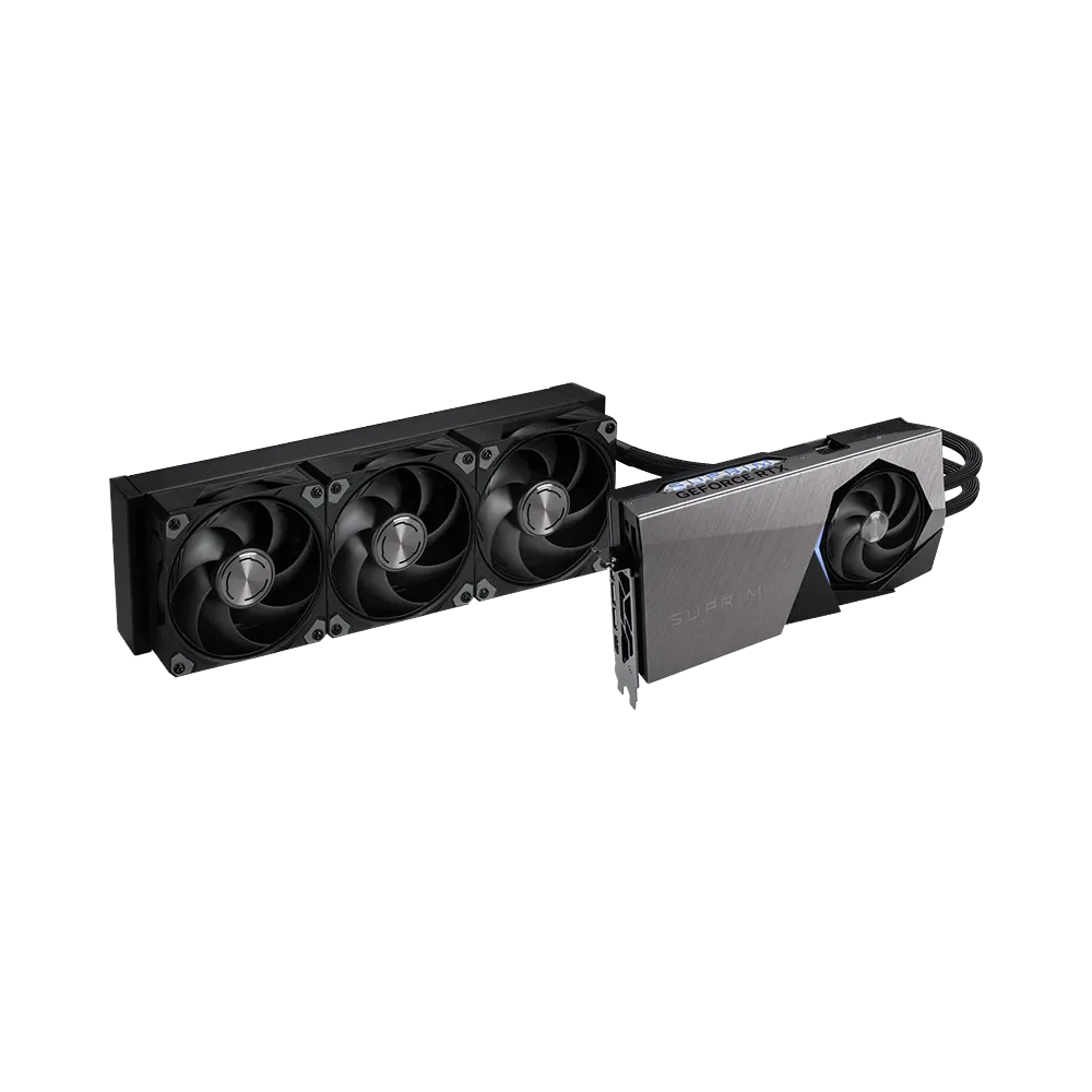 Card màn hình MSI RTX 5090 32G SUPRIM LIQUID SOC