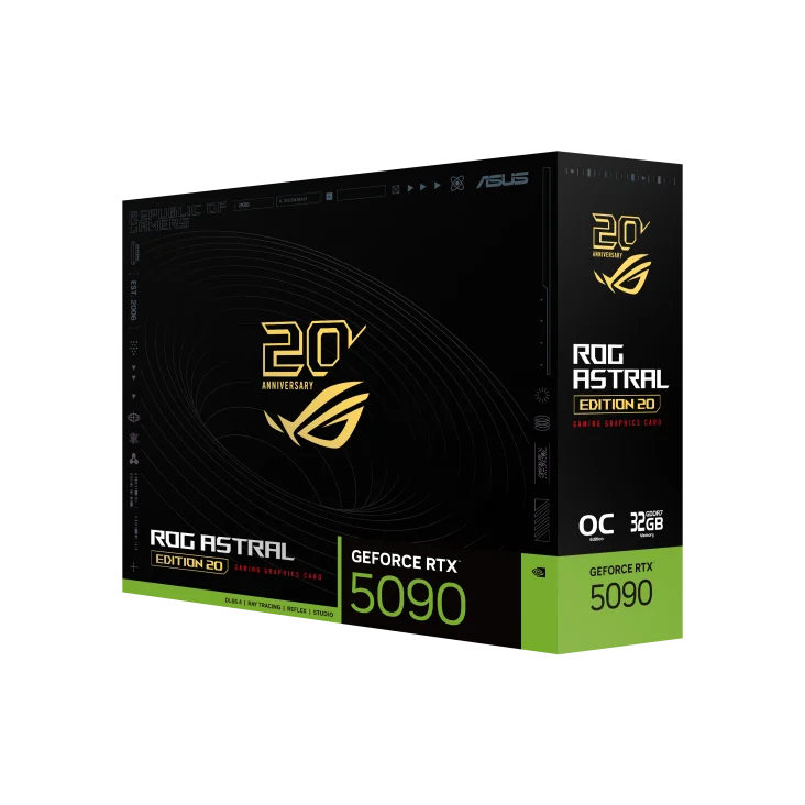 Card đồ họa ROG ASTRAL GEFORCE RTX 5090 EDITION 20