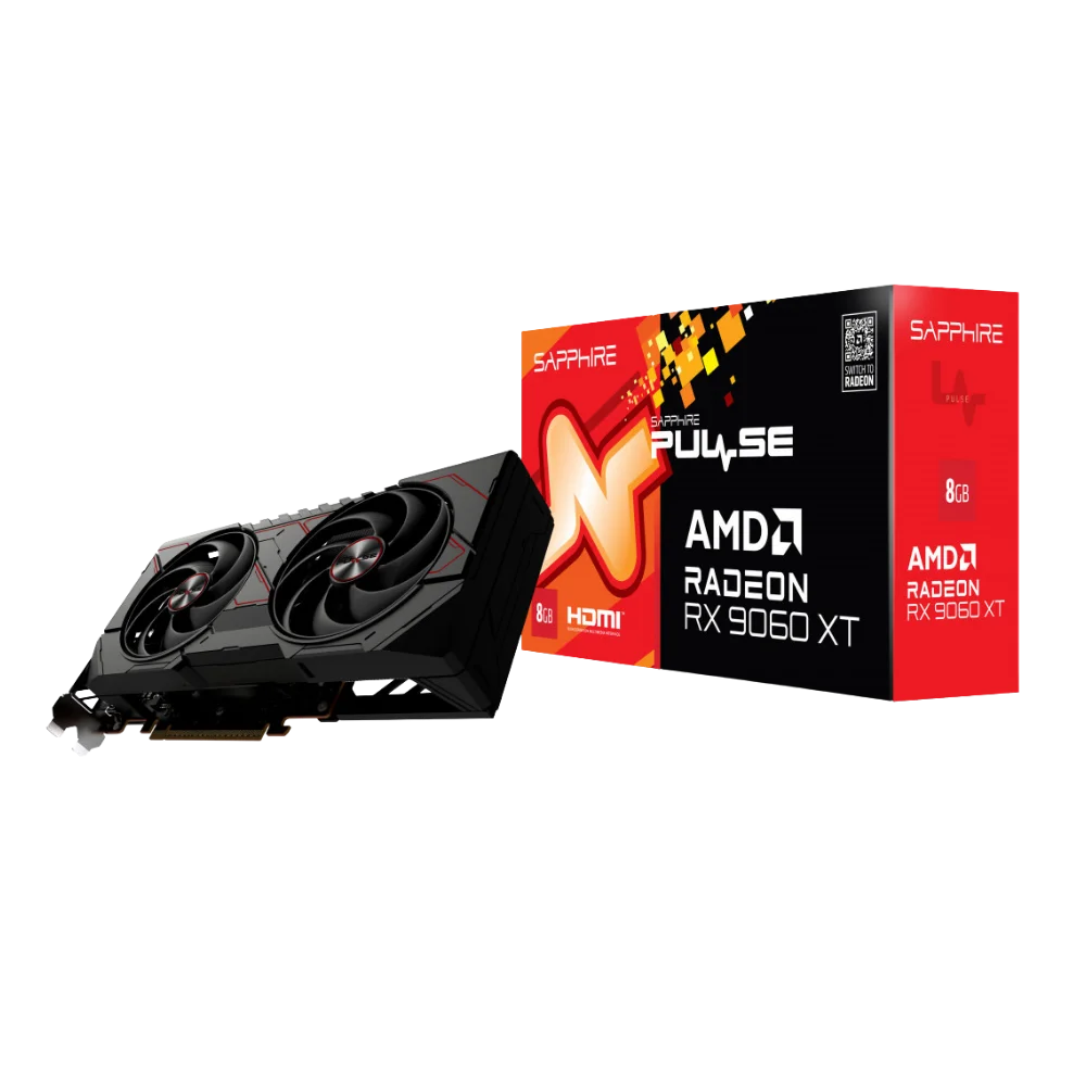 Card màn hình SAPPHIRE PULSE AMD RADEON RX 9060 XT GAMING OC 16GB