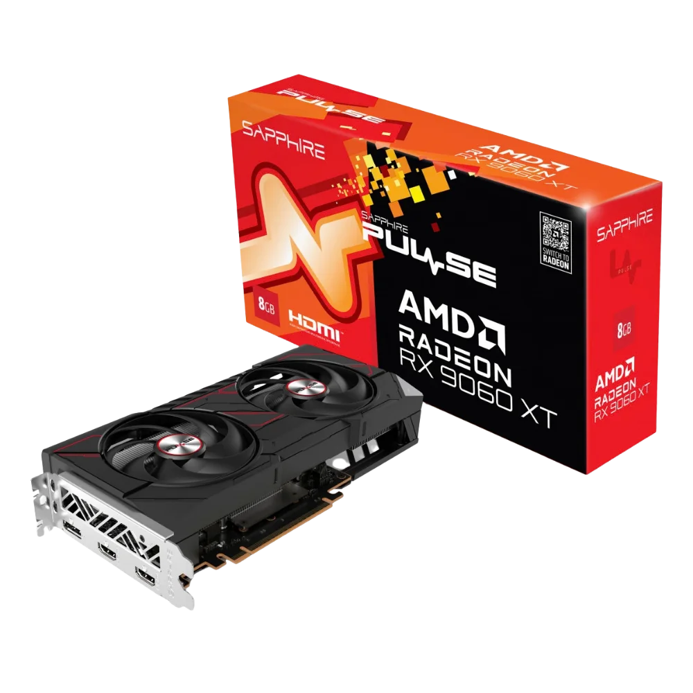 Card màn hình SAPPHIRE PULSE AMD RADEON RX 9060 XT GAMING OC 16GB