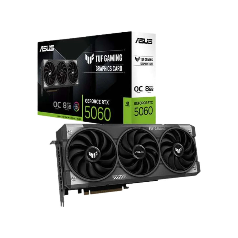Card Màn Hình ASUS TUF Gaming GeForce RTX 5060 8GB GDDR7 OC Edition (TUF-RTX5060-O8G-GAMING)