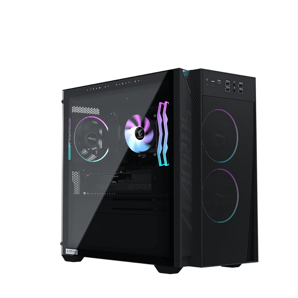 PC GIGABYTE AORUS PRIME 3 (AP3A5N6T-5113) (AP351) AMD Ryzen 5 9500F/16G/D5/1TB SSD/WF7/BT/8G RTX 5060 Ti/ARGB-Air-Cooler/650W/W11H/3Y/Đen (Quà tặng màn hình Gigabyte G27Q20T)