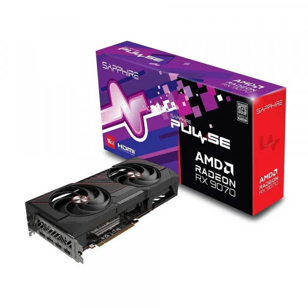 Card Màn Hình Sapphire Pulse RX 9070 Gaming 16GB