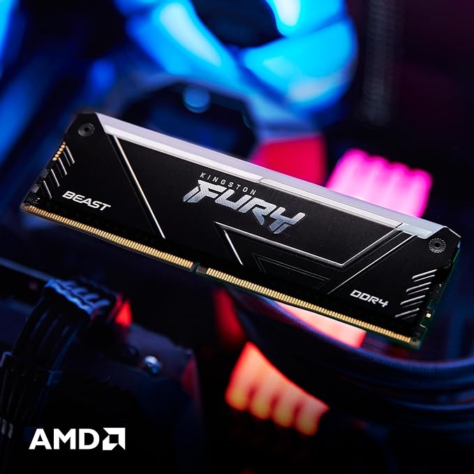 Ram Desktop Kingston Fury Beast RGB